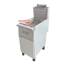 MoTak MGF3-P-C Gas Fryer - (1) 40 lb Vat, Floor Model, Liquid Propane thumbnail 3