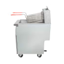 MoTak MGF4-N-C Gas Fryer - (1) 50 lb Vat, Floor Model, Natural Gas thumbnail 4