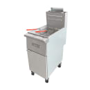 MoTak MGF4-P-C Gas Fryer - (1) 50 lb Vat, Floor Model, Liquid Propane thumbnail 3