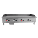MoTak MGR48 48" Gas Griddle w/ Manual Controls - 3/4" Steel Plate, Convertible thumbnail 2