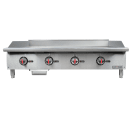 MoTak MGR48-T 48" Gas Griddle w/ Thermostatic Controls - 3/4" Steel Plate, Convertible thumbnail 2