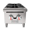 MoTak MHP12 12" Gas Hotplate w/ (2) Burners & Manual Controls, Convertible thumbnail 4