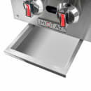 MoTak MHP12 12" Gas Hotplate w/ (2) Burners & Manual Controls, Convertible thumbnail 7