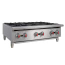 MoTak MHP36 36" Gas Hotplate w/ (6) Burners & Manual Controls, Convertible thumbnail 4