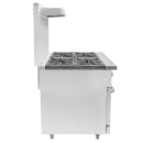 MoTak MR4-C-S-3 24" 4 Burner Gas Range - Standard Oven, Convertible thumbnail 8