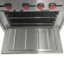 MoTak MR6-G24-C-S 36" 2 Burner Gas Range w/ Griddle - Standard Oven, Convertible thumbnail 10