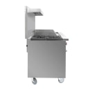 MoTak MR6-G24-C-S 36" 2 Burner Gas Range w/ Griddle - Standard Oven, Convertible thumbnail 6