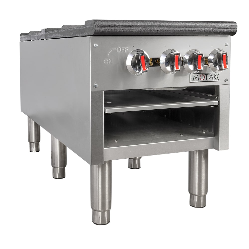 MoTak MSP2 2 Burner Stock Pot Range, Convertible