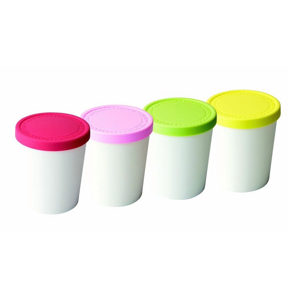 Tovolo Mini Ice Cream Tubs with Lids - Set of 4 (61-3545)