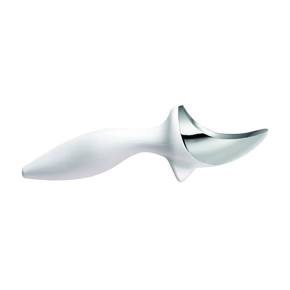 Tovolo Tilt Up Ice Cream Scoop w/ Footed Handle, white (80-5217)