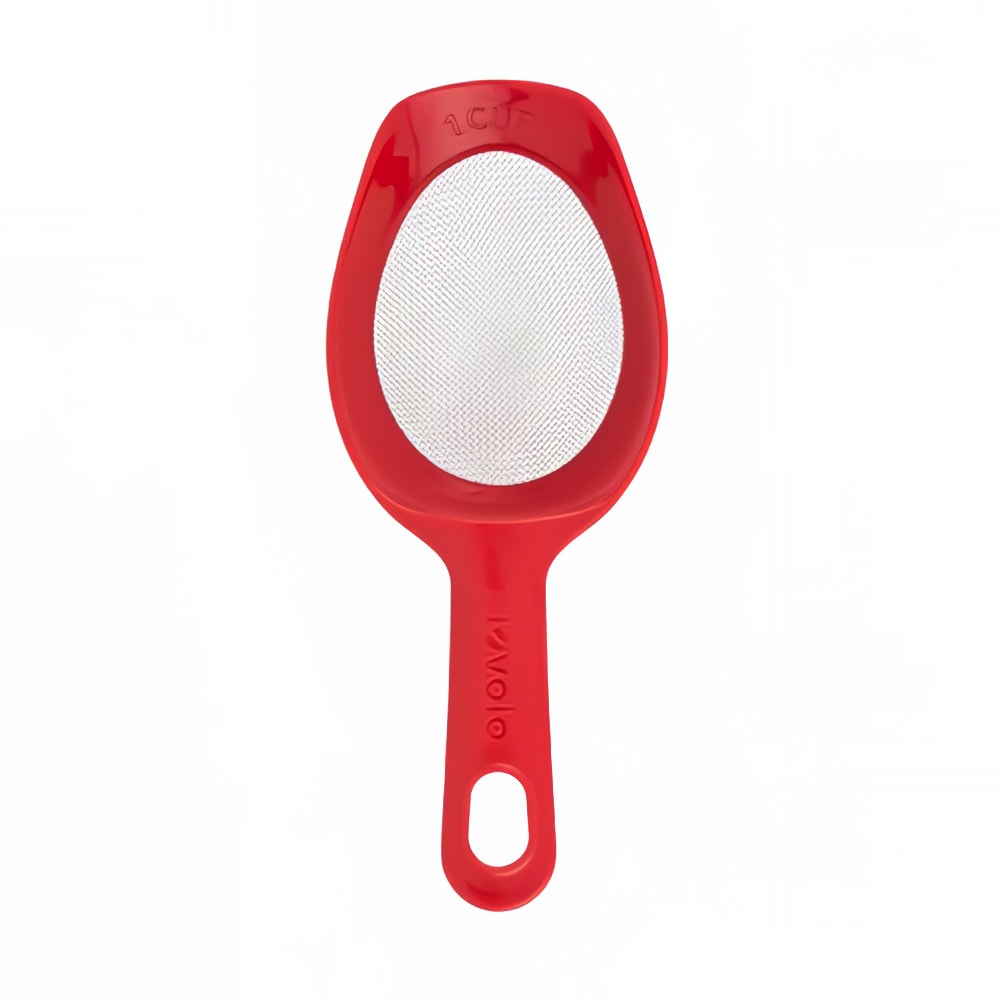Tovolo 1 Cup Scoop & Sift Tool, Red (81-19560)