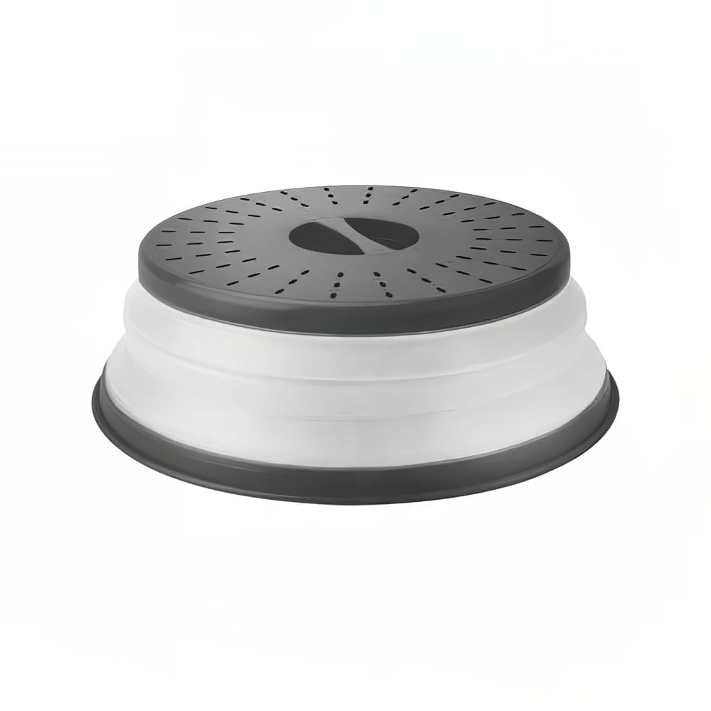Tovolo 10 1/2" Collapsible Microwave Food Cover, Gray (81-31531)