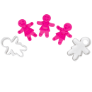 Tovolo Ginger Girl Cookie Cutter Set - Reversible (81-3811) thumbnail 2