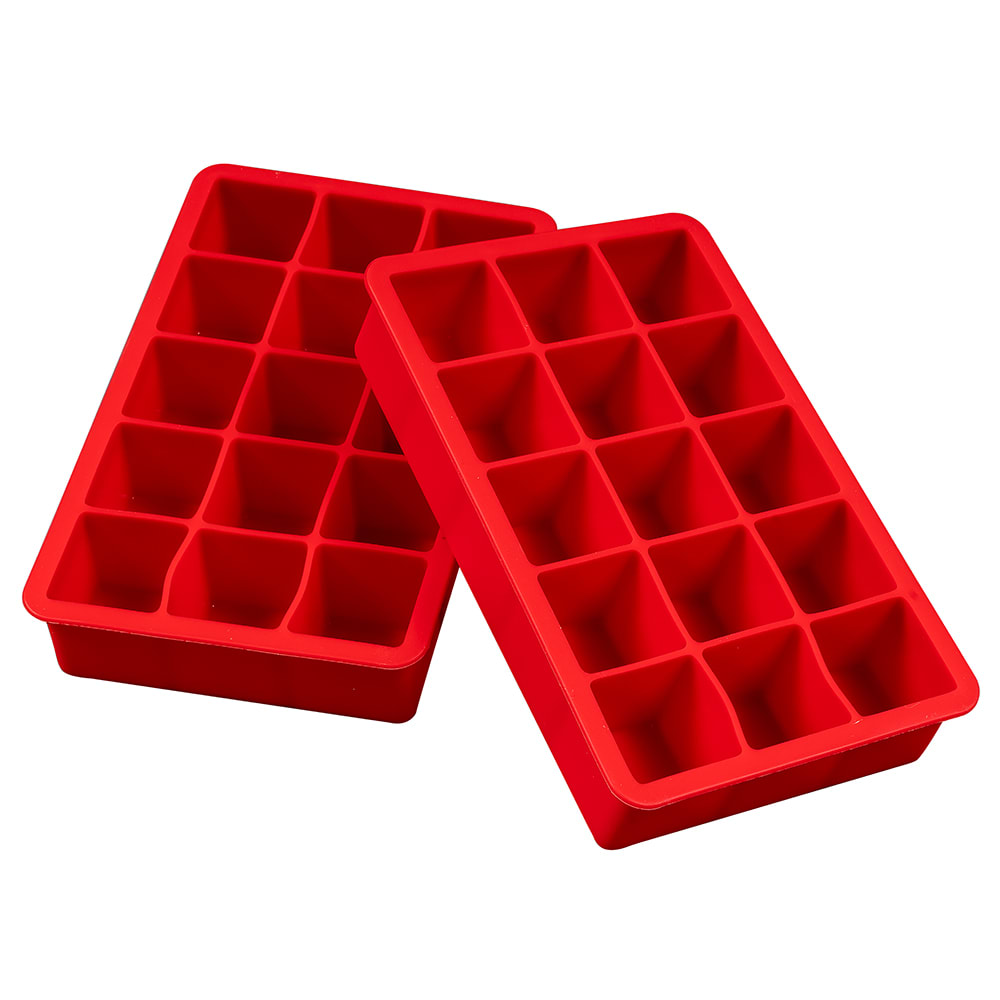 Tovolo Perfect Cube Ice Trays - Candy Apple (81-9516)