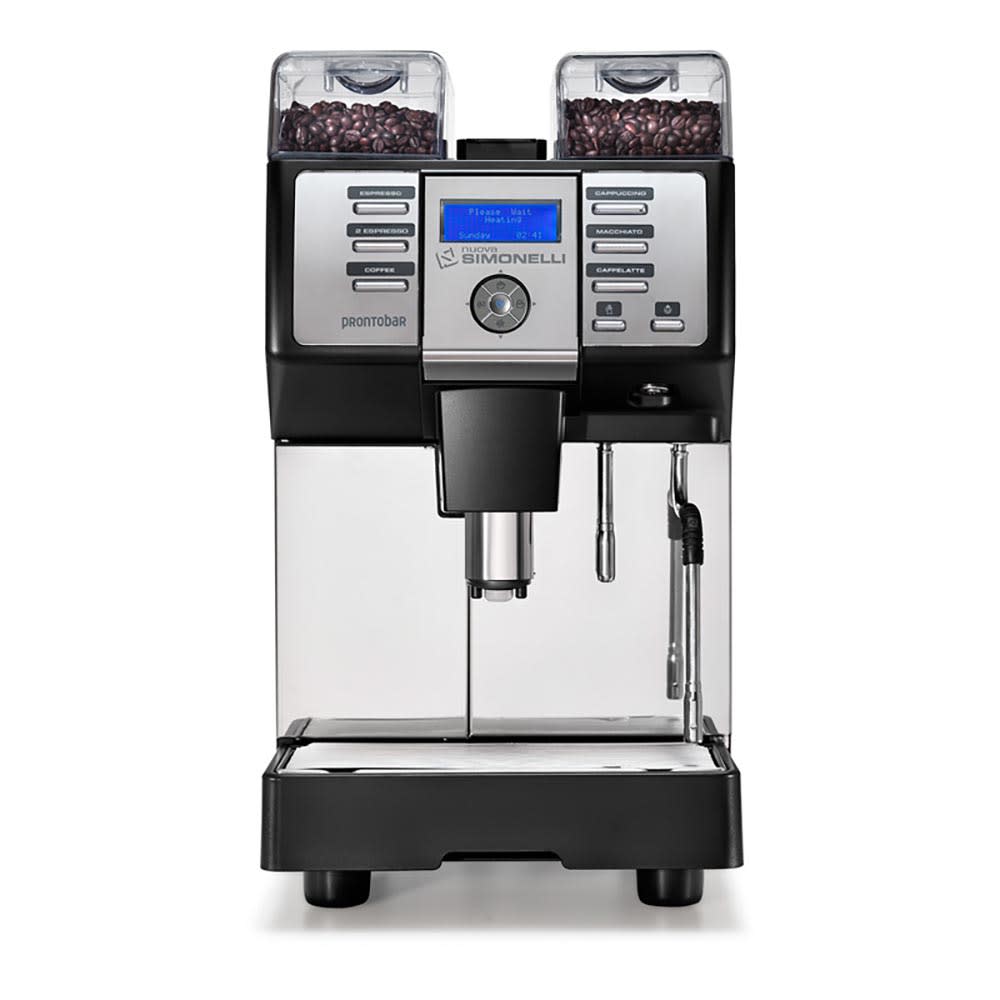 Nuova Simonelli Super Automatic Espresso Machine w/ (1) Group & 2 4/5 liter Boiler, 220v/1ph (PRONTOBAR TOUCH 1 STEP)