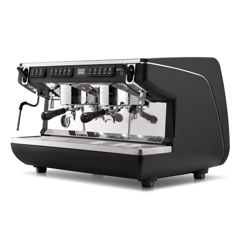 Nuova Simonelli Automatic Volumetric Espresso Machine w/ (2) Groups & 11 liter Boiler, 208-240v/1ph (APPIA LIFE 2GR VOL XT)