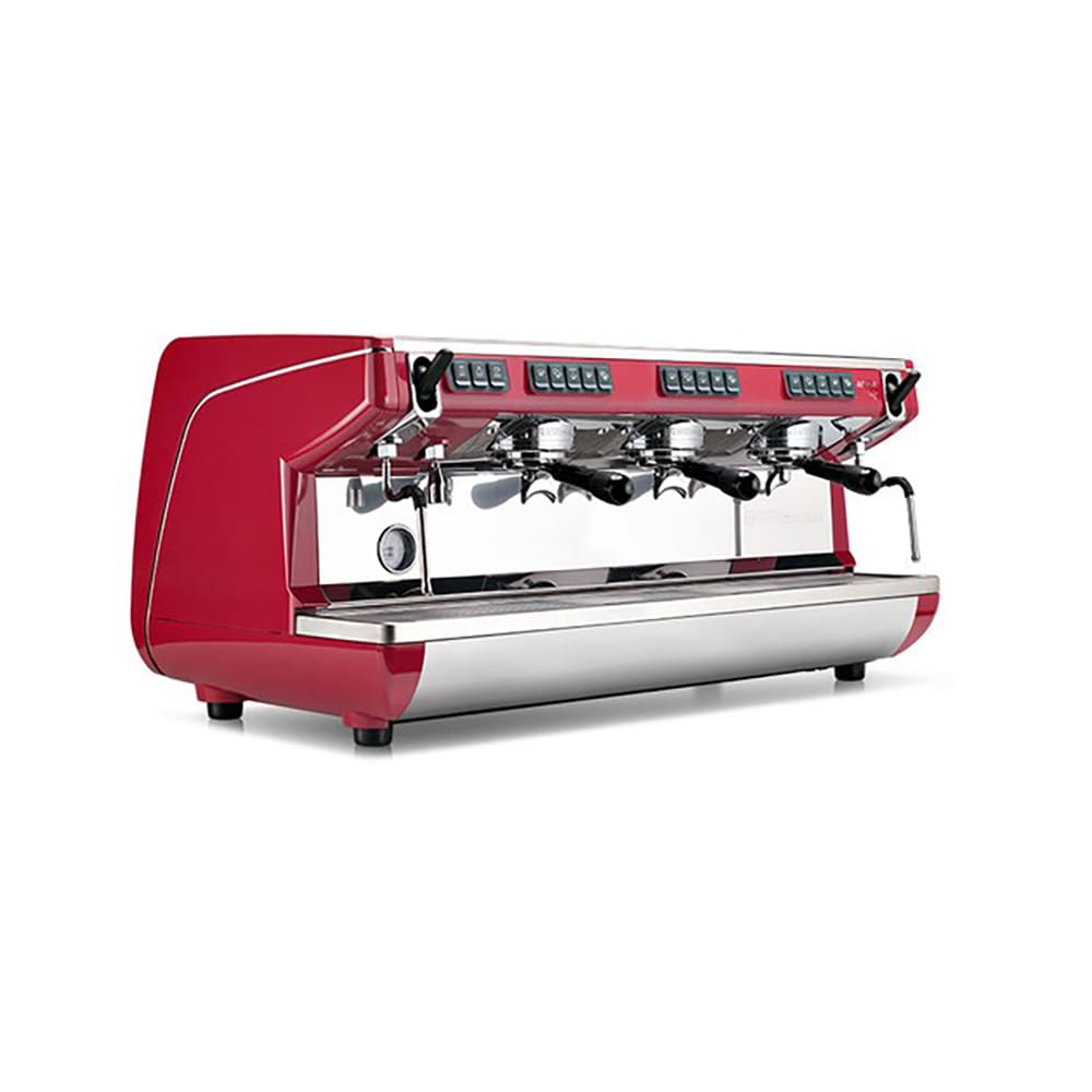 Nuova Simonelli Automatic Volumetric Espresso Machine w/ (3) Groups & 15 liter Boiler, 208-240v/1ph (APPIA LIFE 3GR VOL)