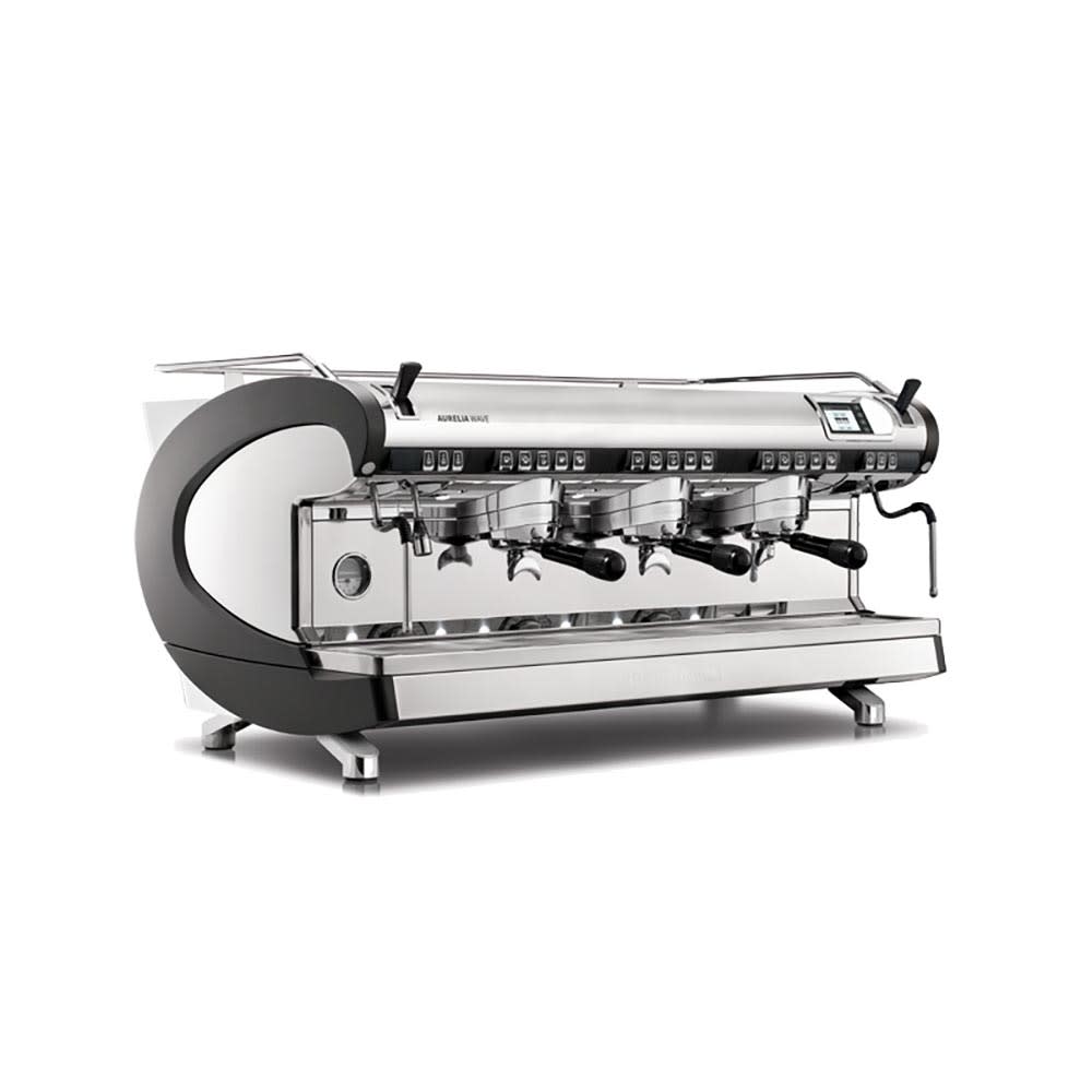 Nuova Simonelli Automatic Volumetric Espresso Machine w/ (3) Groups & 17 liter Boiler, 220v/1ph (AURELIA WAVE VOL 3GR)