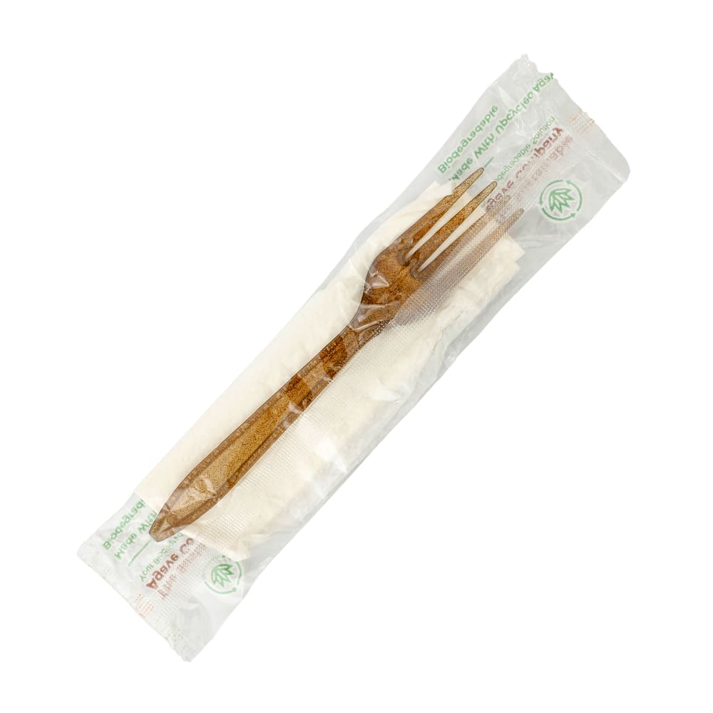 Sustainable Agave Disposable Spork - Upcycled Agave, Brown (SPKNAGA600WPD)