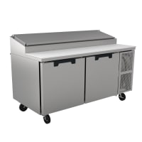 Infrico IRT-MR93EN 93 1/4" MR Series Pizza Prep Table w/ Refrigerated Base, 115v thumbnail 3