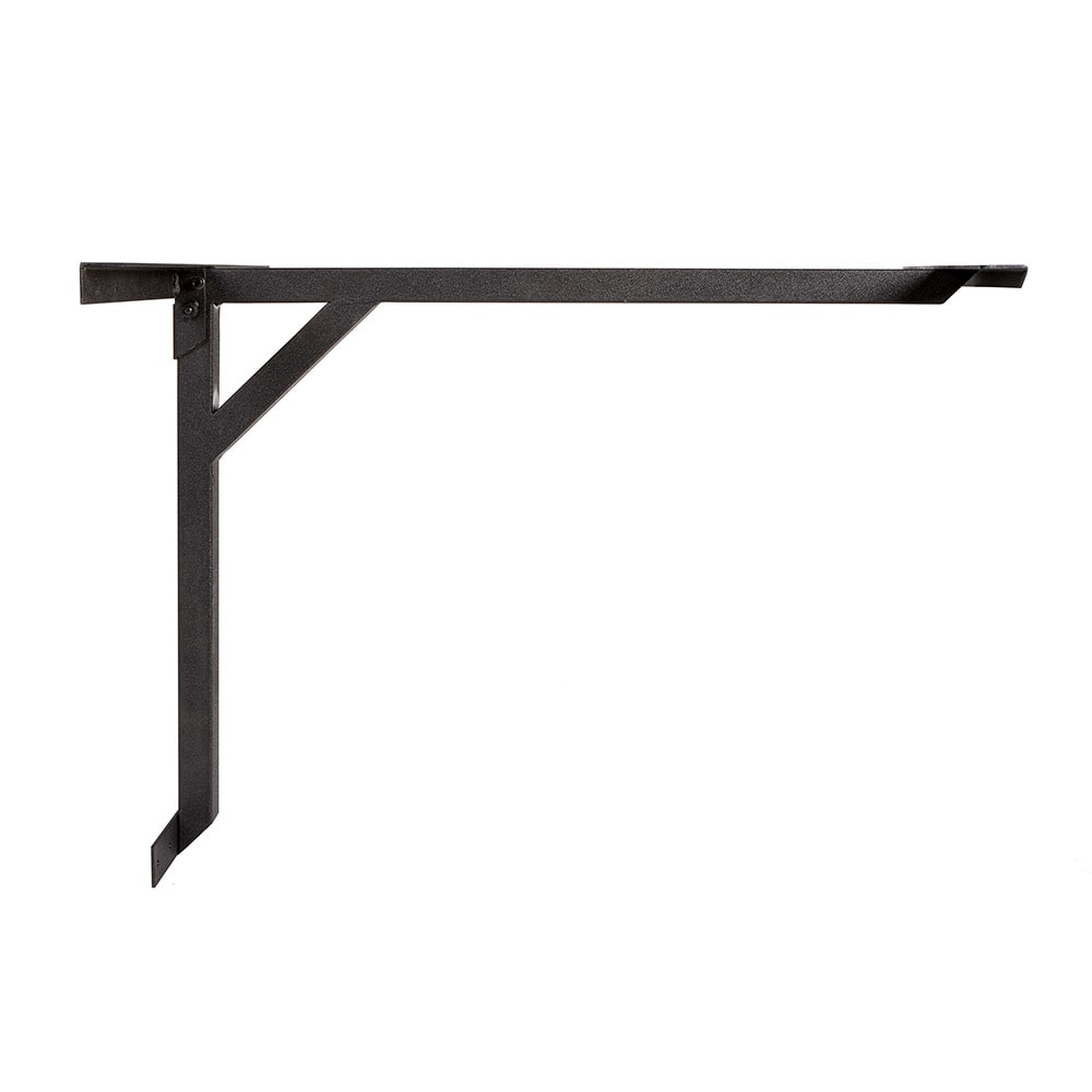 Flat Tech CL2636281A Wall Mount Cantilever Table Base - 26" x 36", Steel, Black