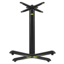 Flat Tech CT2006 28 7/20" Dining Height Table Base for 42" Table Tops, Cast Iron thumbnail 3