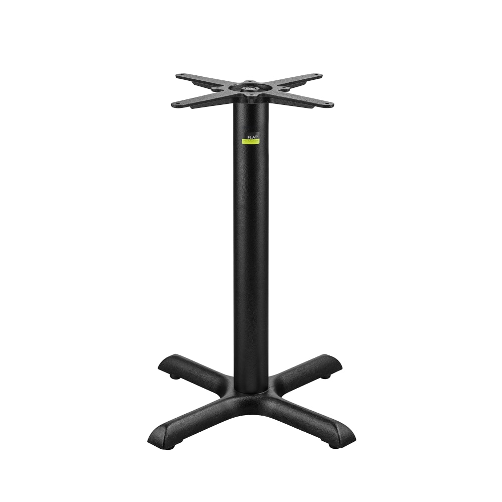 Flat Tech CT2007 28 7/20" Dining Height Table Base for 30" Table Tops, Cast Iron
