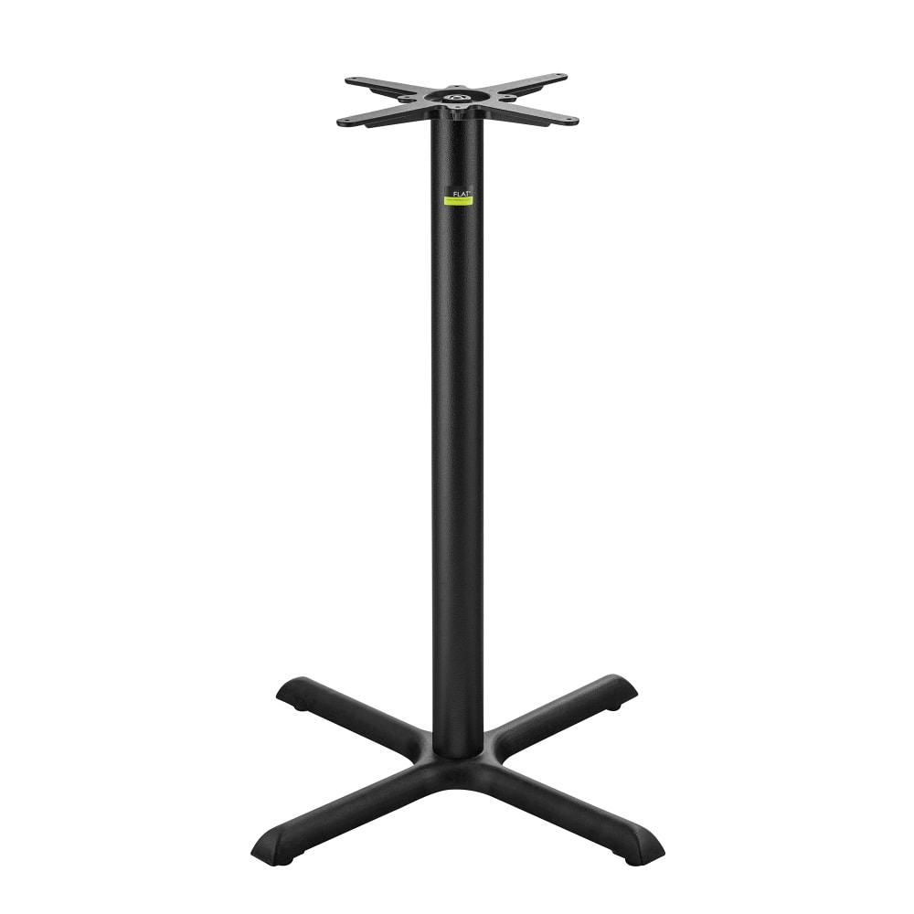Flat Tech CT2016 40 3/4" Bar Height Table Base for 36" Square & 36" Round Table Tops, Cast Iron