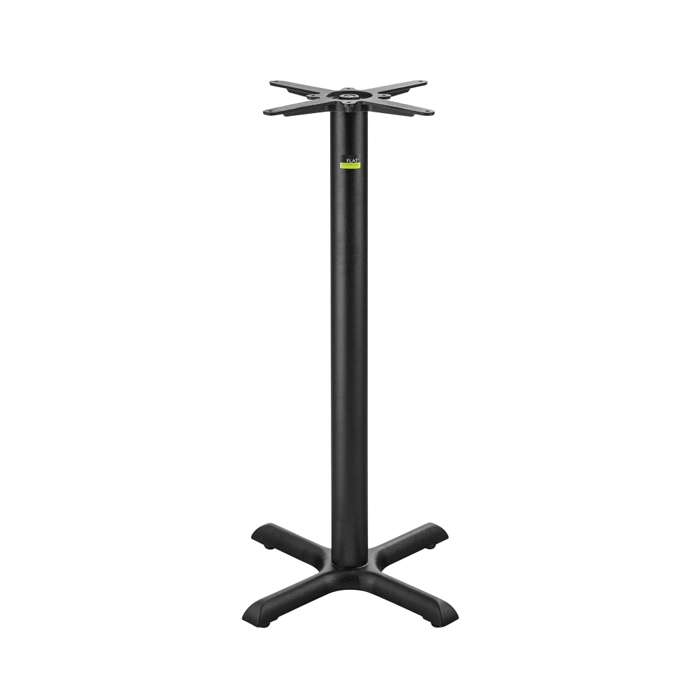 Flat Tech CT2017 40 3/4" Bar Height Table Base for 24" Square & 26" Round Table Tops, Cast Iron