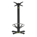 Flat Tech CT2019 40 3/4" Bar Height Table Base w/ Foot Ring for 24" Square & 26" Round Table Tops, Cast Iron thumbnail 2