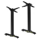Flat Tech CT2030 28 7/20" Dining Height Table Base for 36" x 48" Table Tops, Cast Iron thumbnail 3