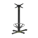 Flat Tech CT2056 40 3/4" Bar Height Table Base w/ Foot Ring for 24" x 36" Table Tops, Cast Iron thumbnail 2