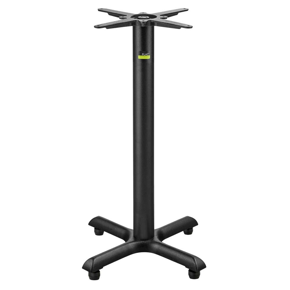 Flat Tech CT2061 40 3/4"H Bar Height Table Base for 24" Square & 26" Round Table Tops, Cast Iron