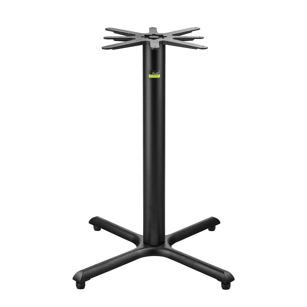 Flat Tech CT2070 40 3/4"H Bar Height Table Base for 40" Square & 47" Round Table Tops, Cast Iron