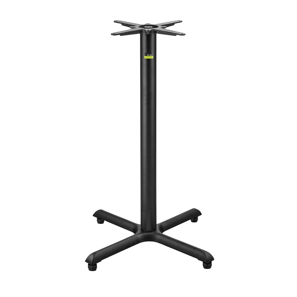 Flat Tech CT2072 40 3/4"H Bar Height Table Base for 36" Round/Square Table Tops, Cast Iron