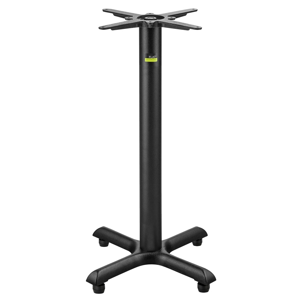 Flat Tech CT2086 34 3/4"H Counter Height Table Base for 28" Round/Square Table Tops, Cast Iron