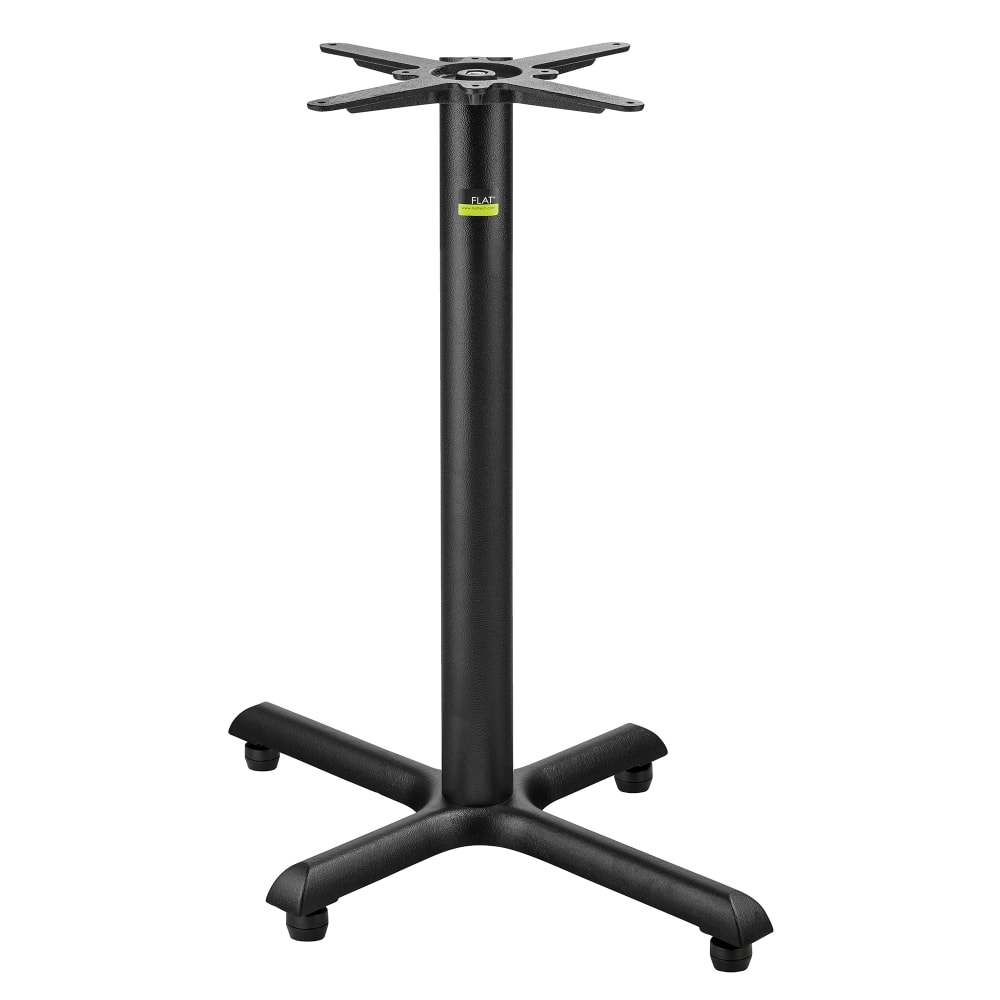 Flat Tech CT2088 34 3/4"H Counter Height Table Base for 28" x 36" Table Tops, Cast Iron