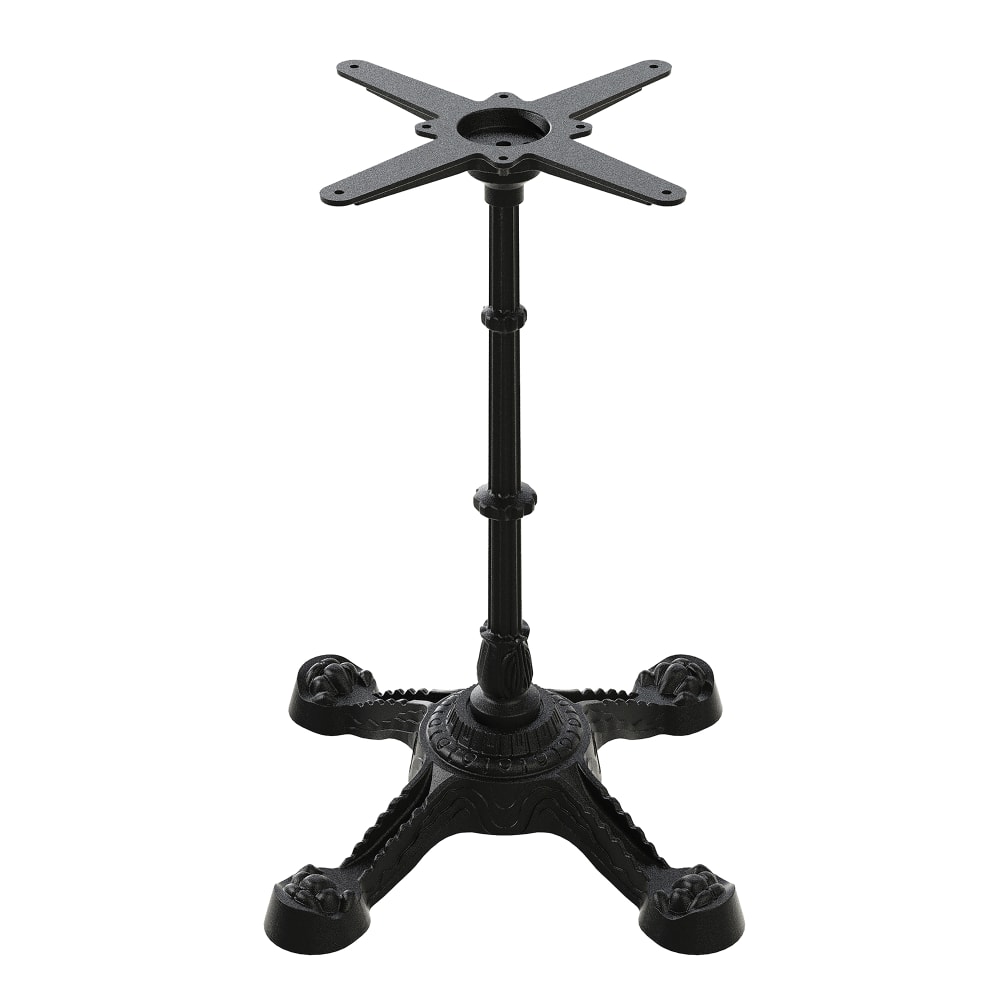 Flat Tech CT4200 28 7/20" Dining Height Table Base for 30" Table Tops, Cast Iron
