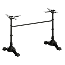 Flat Tech CT4205 (2) Piece Dining Height Table Base w/ 22 3/5" End Base - Cast Iron thumbnail 2