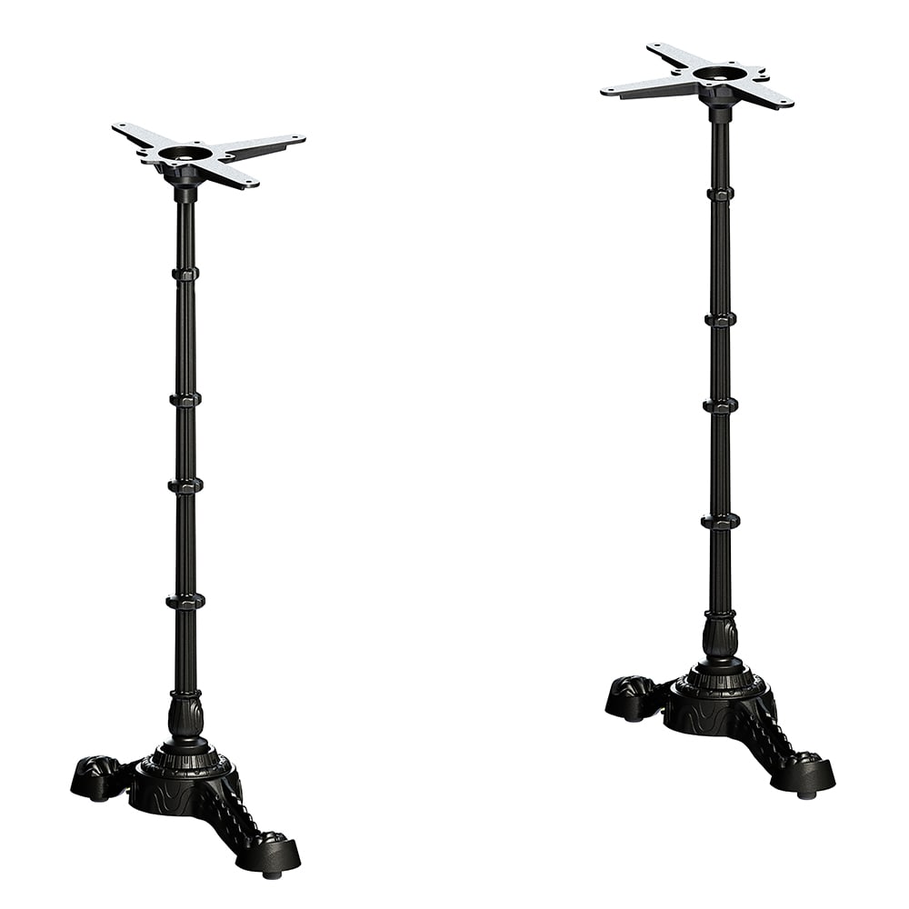 Flat Tech CT4206 (2) Piece Bar Height Table Base w/ 22 3/5" End Base - Cast Iron