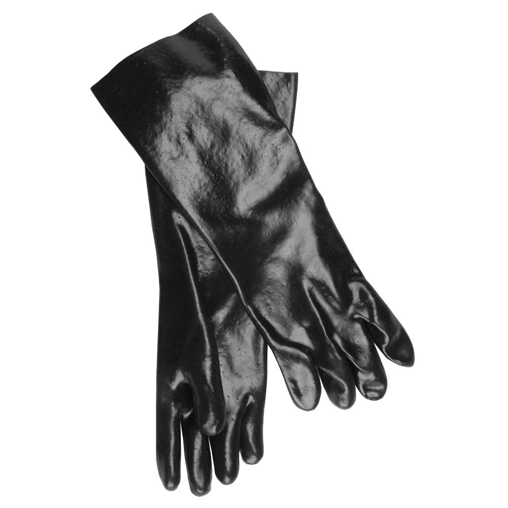 Chef Revival 18" Cleaning Glove - Rubber, Black (CLGLR28BK-1)