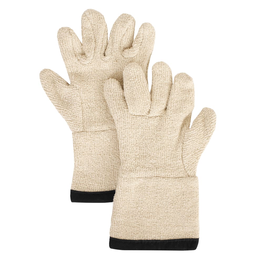 Chef Revival 13" Oven Glove - Cotton Terry, Beige (CLGLT23BE-1)