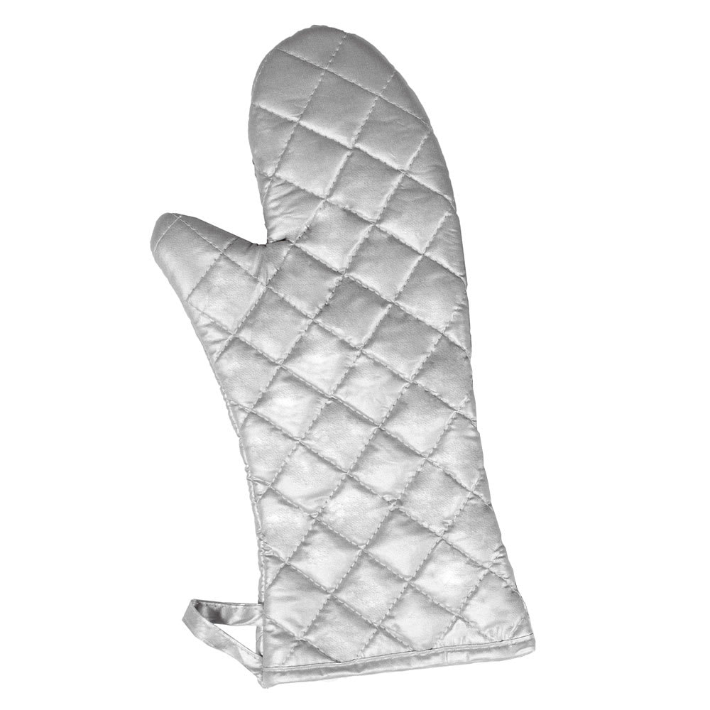 Chef Revival 16" Oven/Freezer Mitt - Silicone, Silver (CLOMS26SL-1)