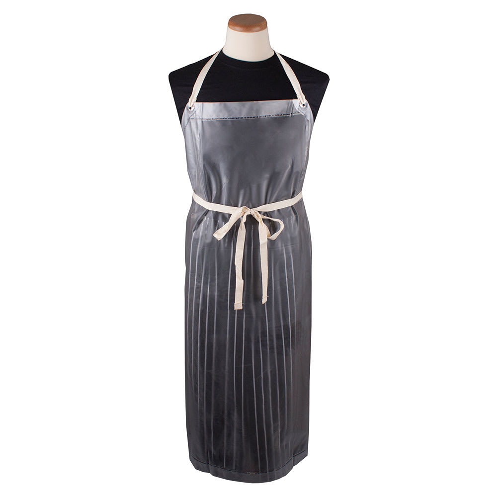 Chef Revival Bib Apron - 34" x 47", Vinyl, Clear (CLOSVA-1)