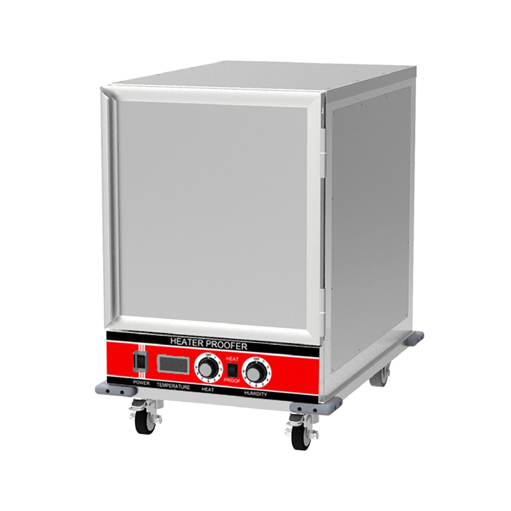BevLes HPIS-3414 1/2 Size Insulated Mobile Heated Proofing Cabinet w/ (14) Pan Capacity - 120v/1ph