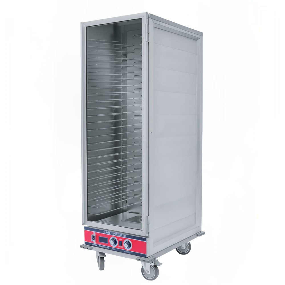 MoTak MHP-F-N-C-A Full Height Non-Insulated Mobile Heated Proofing Cabinet w/ (27) Pan Capacity, 120v