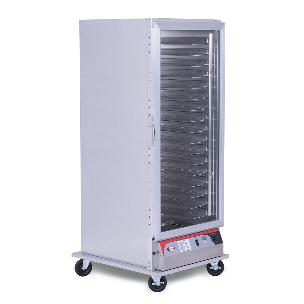BevLes PHC70-32INS-A-1R2 Full Size Insulated Mobile Heated Proofing Cabinet w/ (16) Pan Capacity - 120v/1ph