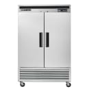 Maxx Cold MCR-49FDHC 54" Two Section Reach In Refrigerator, (2) Left/Right Hinge Solid Doors, 120v thumbnail 2
