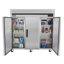 Maxx Cold MCRT-72FDHC 81" Three Section Reach In Refrigerator, (3) Left/Right Hinge Solid Doors, 120v thumbnail 2