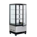 Maxx Cold MECR-31D 16 7/10" X-Series Self Service Countertop Refrigerated Display Case - (4) Levels, 120v thumbnail 2